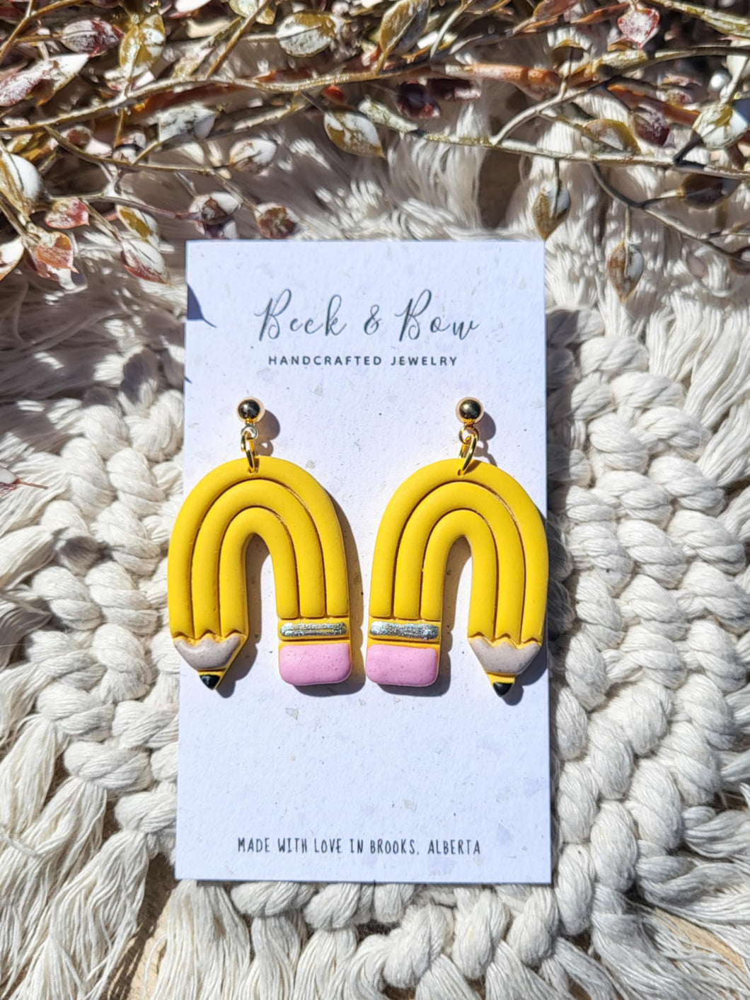 Pencil Arch Dangles